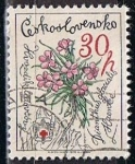 Stamps Czechoslovakia -  Scott  2229 Pinks (2)