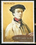 Stamps Monaco -  Autoretrato de Corot