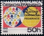 Stamps Czechoslovakia -  Scott  2569  Federacion