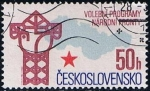 Stamps Czechoslovakia -  Scott  2602  Frente Natl elecion del programa