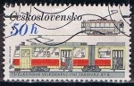 Stamps Czechoslovakia -  Scott  2626  Locomotora KT-8 (2)