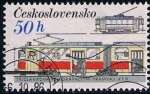 Stamps Czechoslovakia -  Scott  2626  Locomotora KT-8