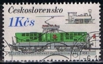 Sellos de Europa - Checoslovaquia -  Scott  2627  Locomotora  E458.1