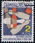 Sellos de Europa - Checoslovaquia -  Scott  2641  Bolos