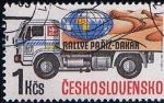 Stamps Czechoslovakia -  Scott  2726  Paris-Dakar