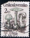 Stamps Czechoslovakia -  Scott  2760 Amanita Virosa