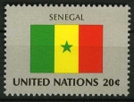 Stamps ONU -  Bandera - Senegal