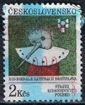 Stamps Czechoslovakia -  Scott  2835  Stasys Eidrigevicius (2)