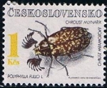 Stamps Czechoslovakia -  Scott  2863  Polyphylla