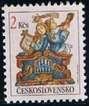 Stamps Czechoslovakia -  Scott  2875  Navidad