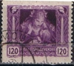 Stamps Czechoslovakia -  Scott  B129  Madre y el niño (2)