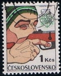 Stamps Czechoslovakia -  Scott  Biathlon