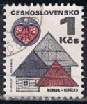 Stamps Czechoslovakia -  Scott  Roofs And folk (2)