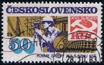 Stamps Czechoslovakia -  XII Bienale Ilustracil