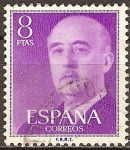 Stamps Spain -  General Franco