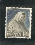 Stamps Spain -  1524- 75º ANVº CORONACION Nª Sª MERCED- SAN PEDRO NOLASCO