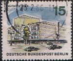 Stamps Germany -  BERLIN. MONUMENTOS. LA ÓPERA