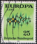 Stamps Germany -  EUROPA 1972