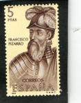 Sellos de Europa - Espa�a -  1629- FRANCISCO PIZARRO (2).