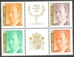 Stamps Spain -  3259 A - 3260 A - 3261 A - 3262 A - Juan Carlos I