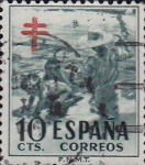 Stamps Spain -  pro-tuberculosos