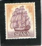 Sellos de Europa - Espa�a -  1605- HOMENAJE A LA MARINA ESPAÑOLA - SANTISIMA TRINIDAD.