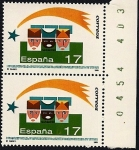 Stamps Spain -  Navidad 1993 - Los Reyes Magos