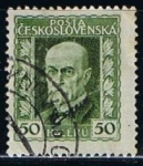 Sellos de Europa - Checoslovaquia -  Scott  96  Pres. Masaryk