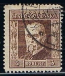 Sellos de Europa - Checoslovaquia -  Scott  98  Pres. Masaryk (2)