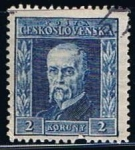 Stamps Czechoslovakia -  Scott  99  Pres. Masaryk (2)