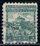 Stamps Czechoslovakia -  Scott  134  Castillo Pernestan