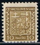 Stamps Czechoslovakia -  Scott  153  Escudo de Armas