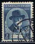 Sellos de Europa - Checoslovaquia -  Scott  204  Pres. Masaryk