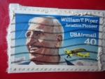 Stamps United States -  WILLIAM T. PIPER (Aviation Pioneer)