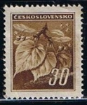 Stamps Czechoslovakia -  Scott  257  Tilo hojas y brotes