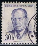 Stamps Czechoslovakia -  Scott  617  Pres. Antonin Zapotochky