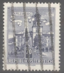 Stamps Austria -  AUSTRIA_SCOTT 691 FUENTE RESIDENZ, SALZBURG. $0.2