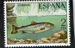 Sellos de Europa - Espa�a -  2404- FAUNA HISPANICA- TRUCHA