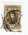 Stamps : America : Argentina :  General Jose de San Martin (repetido)