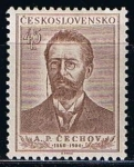 Sellos de Europa - Checoslovaquia -  Scott  666  Anton P. Chekhov