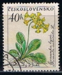 Stamps Czechoslovakia -  Scott  1015  Primrose