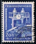 Stamps Czechoslovakia -  Scott  1020  Laminadores de control del puente