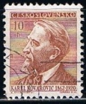 Stamps Czechoslovakia -  Scott  1097  Karel mKovarovic