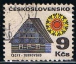 Stamps Czechoslovakia -  Scott  1740  Cottage, Turnov