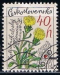 Sellos de Europa - Checoslovaquia -  Scott  2230  Alpine hawkweed