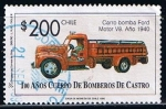 Sellos de America - Chile -  Camion de Bomberos