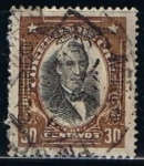 Stamps Chile -  Scott  107  Jose Juaquin Perez