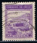 Stamps Chile -  Scott  204  Mineria