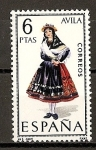 Stamps Spain -  Avila.