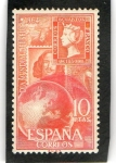 Sellos de Europa - Espaa -  1597- DIA MUNDIAL DEL SELLO 1964